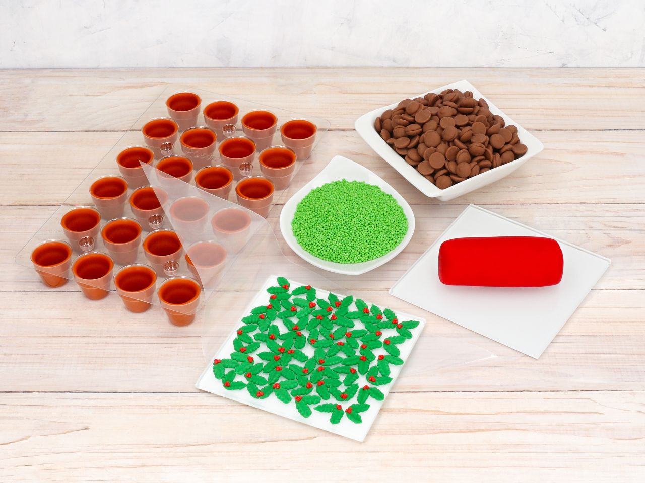 Pralinenset Weihnachtsstern-Pralinen
