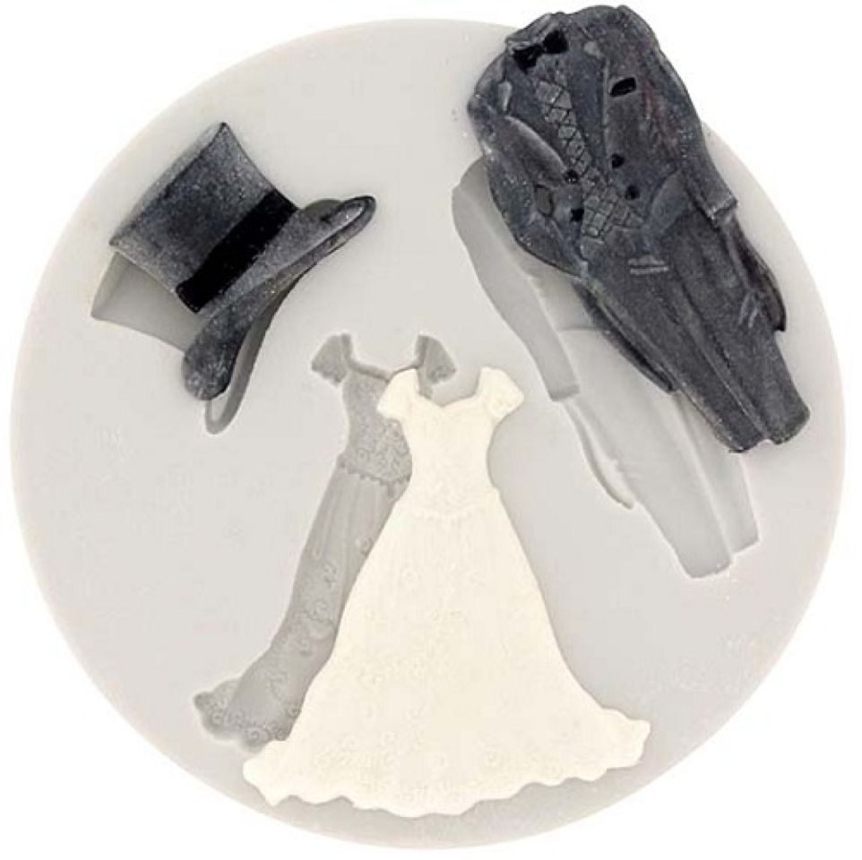 Fondantform Hochzeit