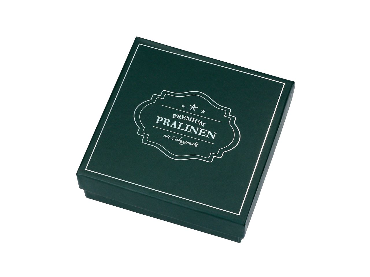 Chocolate Case Vintage Green für 9 Pralinen