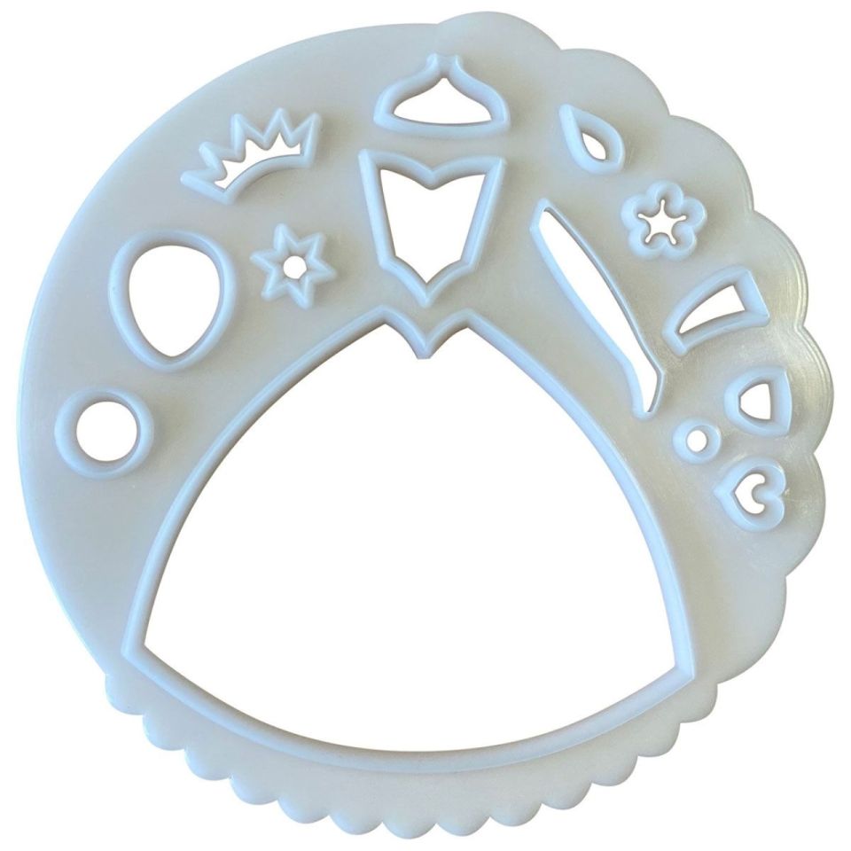FMM Ausstecher für Fondant & Blütenpaste Prinzessin