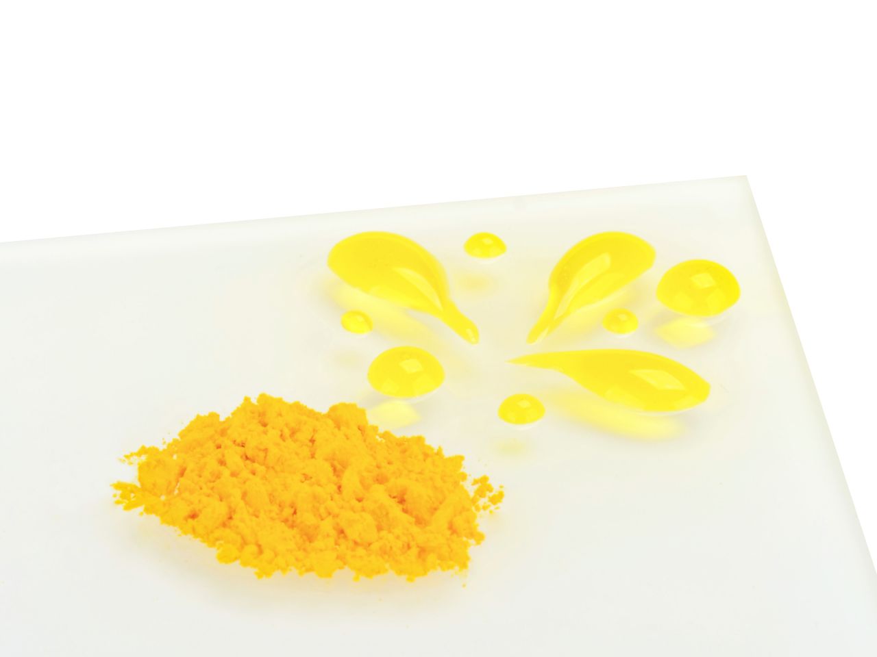 Natürliches Lebensmittelfarbpulver zum Durchfärben, gelb, 20 g