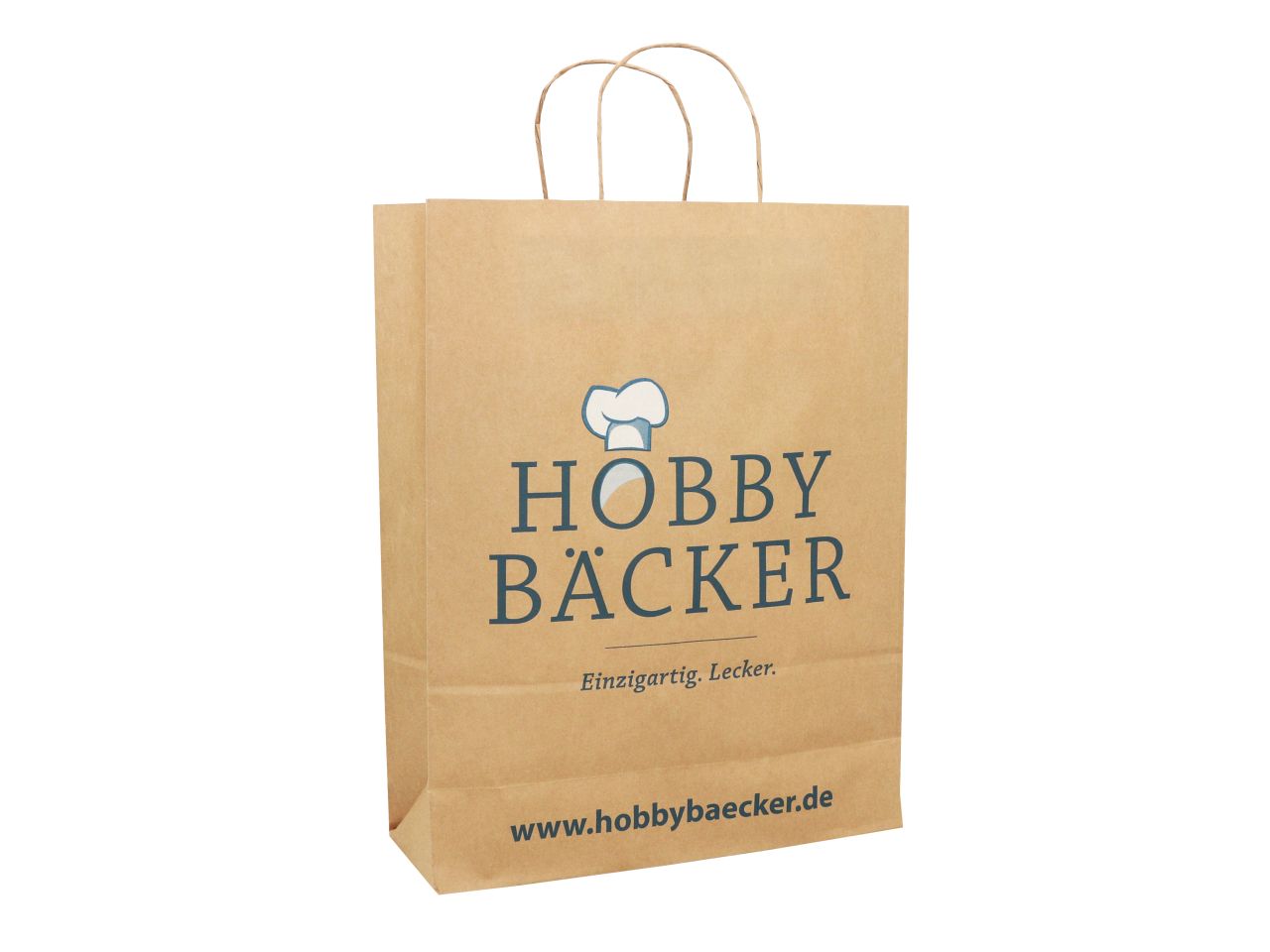 Hobbybäcker Tragetaschen aus Papier 20 Stück