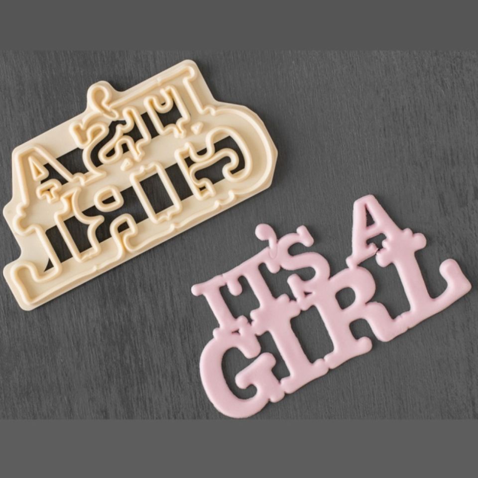 FMM Fondant-Ausstecher Its a Girl