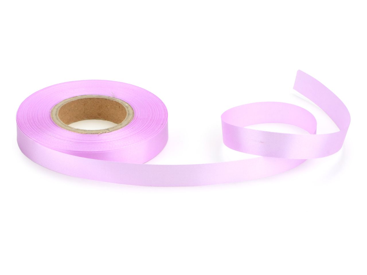 Satinband: Flieder, Polyester, 30 Meter à 14 mm
