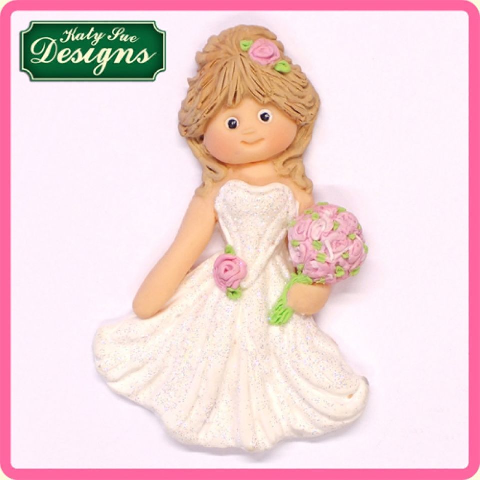 Fondantform Figur Braut (Frau)