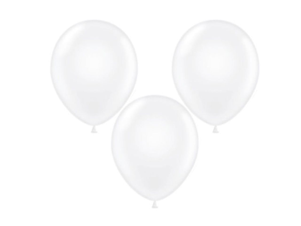 Luftballons Perlmutt, 10 Stück, 30 cm
