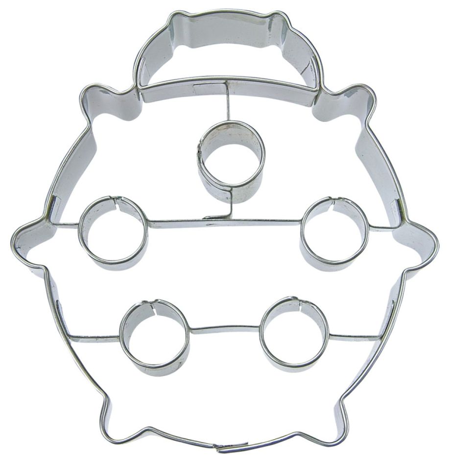 Plätzchen Ausstecher Marienkäfer 7,0cm aus Edelstahl