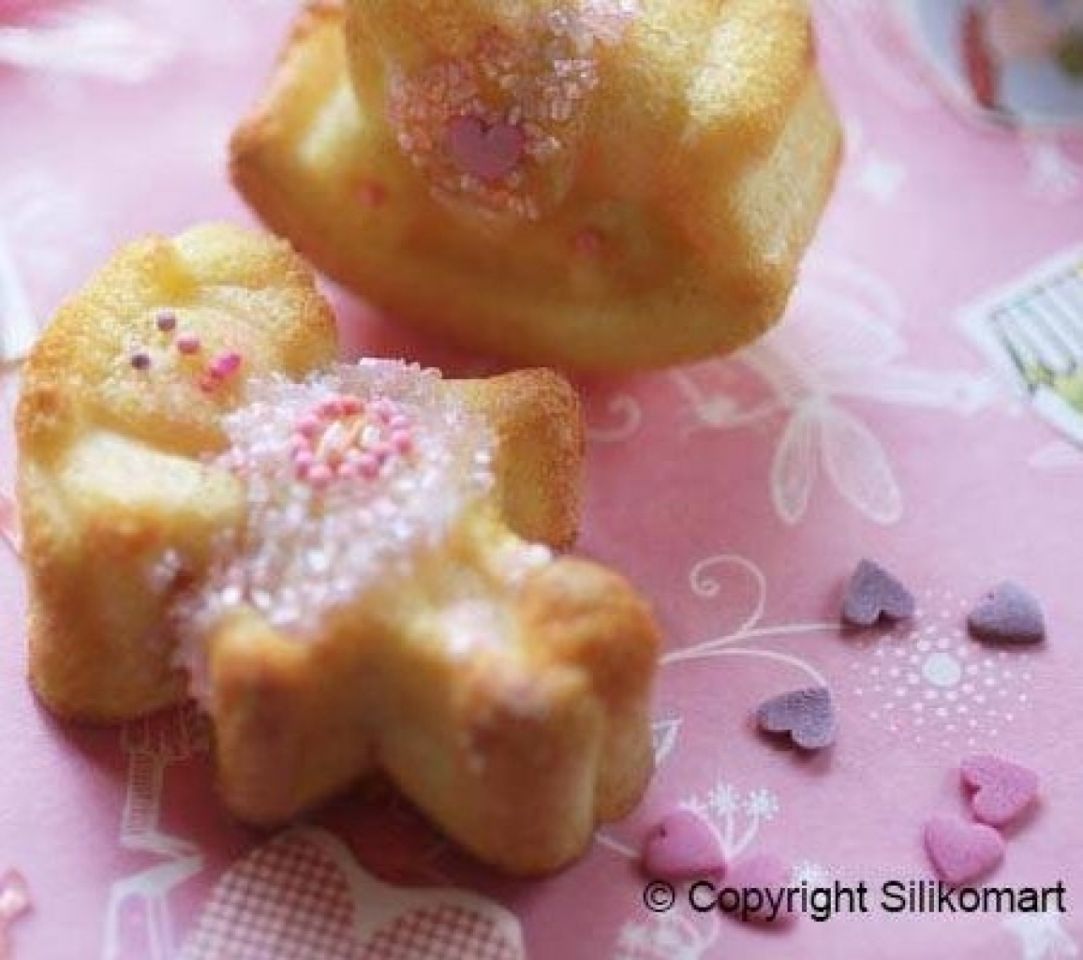 Silikomart Silikonform Happy Dolly, 4 Muffins