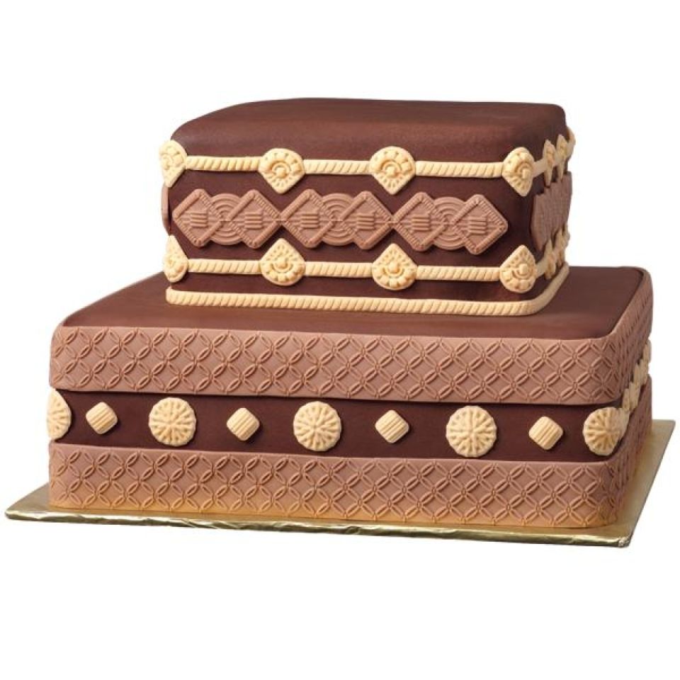 Fondantform Makramee