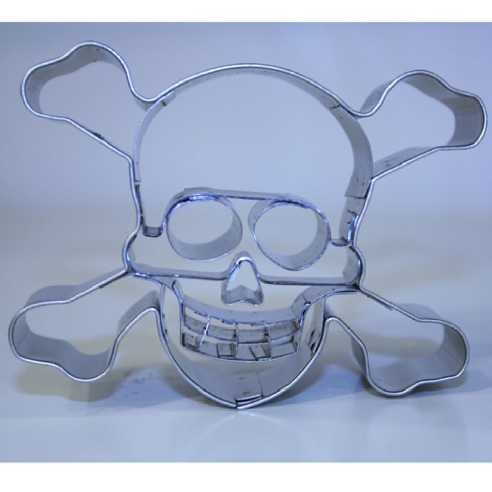 Plätzchen Ausstecher Totenkopf 9cm
