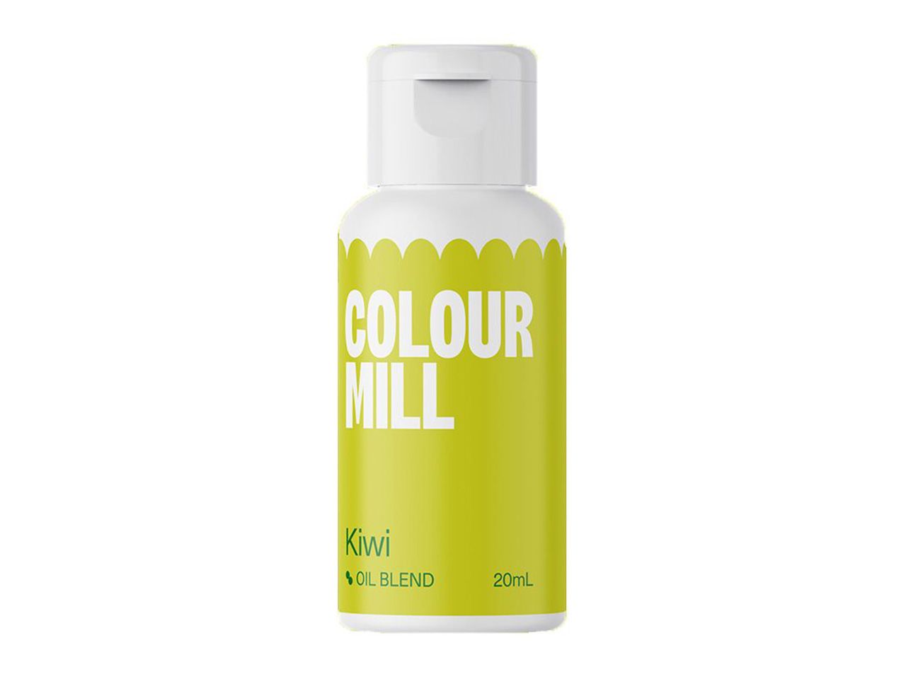 Colour Mill: Schokoladenfarbe Kiwi, Gelbgrün, 20 ml