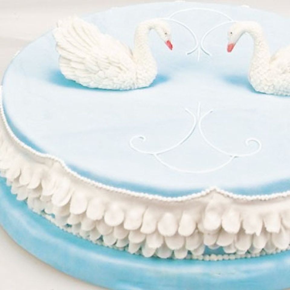 Fondant Ausstecher Set Volant/Rüschen 4 teilig