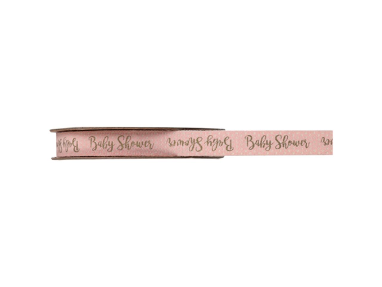 Geschenkband Babyshower, Rosa