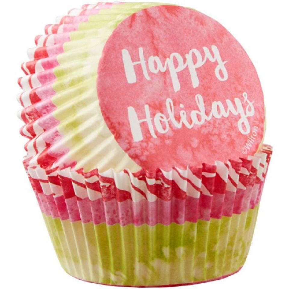 Wilton Muffinförmchen Christmas, 75 Stk, 5,0 cm