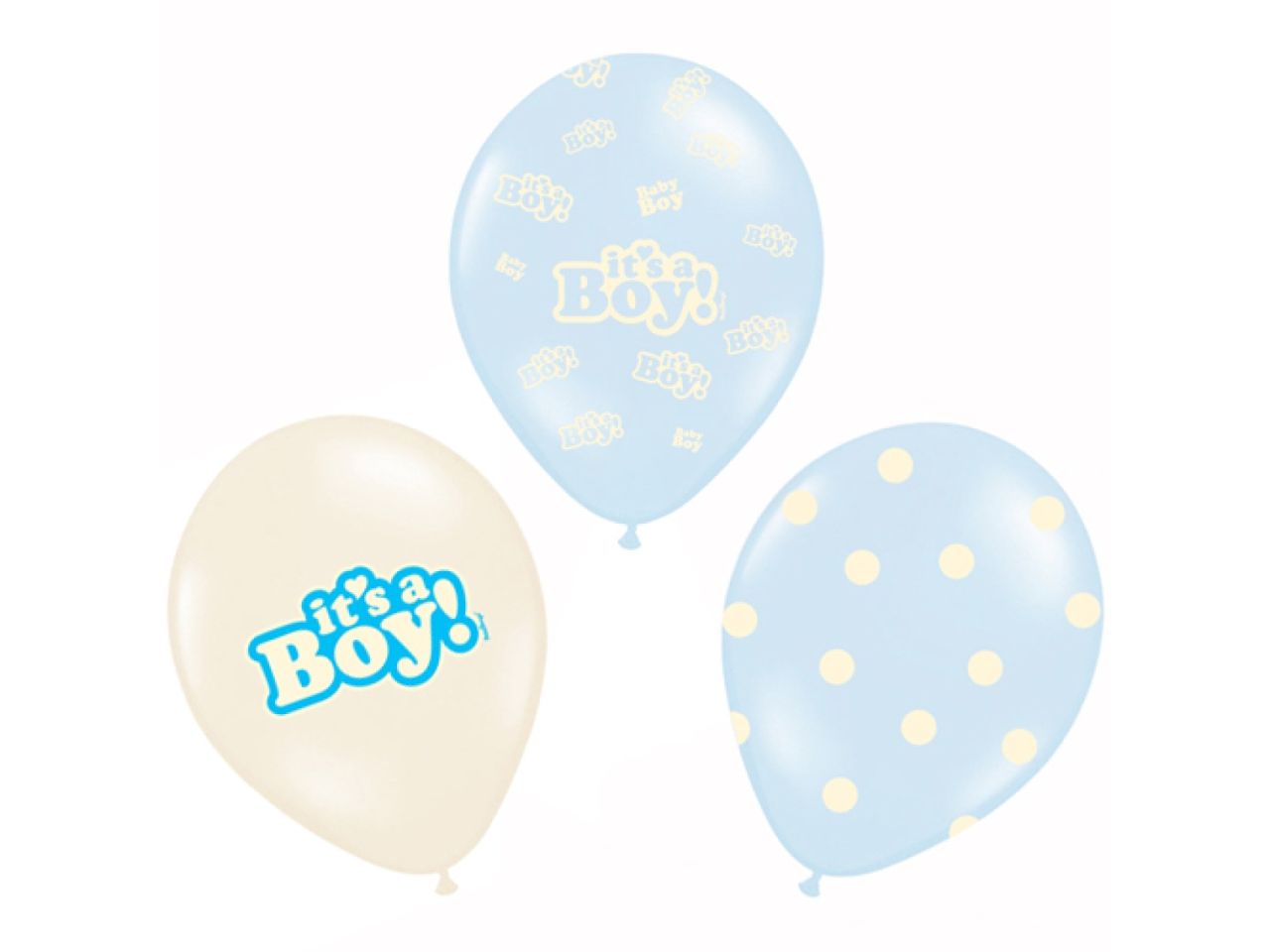 Luftballons Its a Boy, 6 Stück, 30 cm