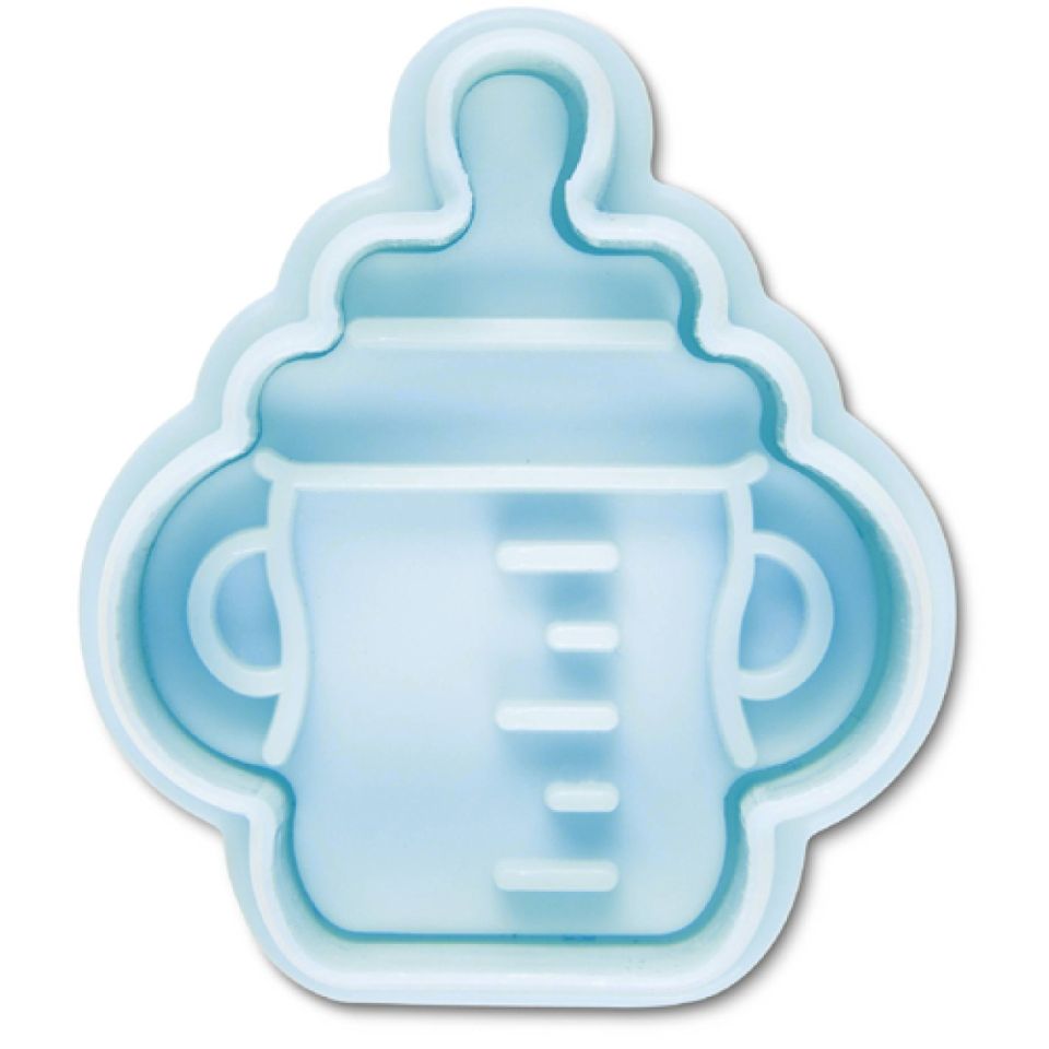 Plätzchen Ausstecher Babyflasche mit Auswerfer