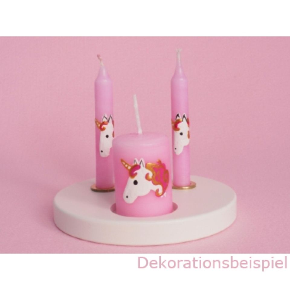 Baumkerze Einhorn
