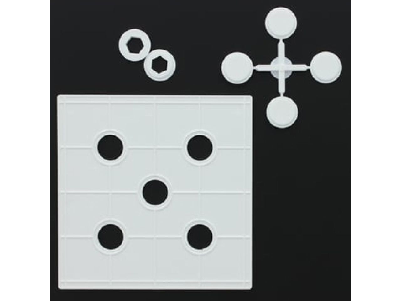 Cake Frame Unterlage Set 15 cm, Eckig