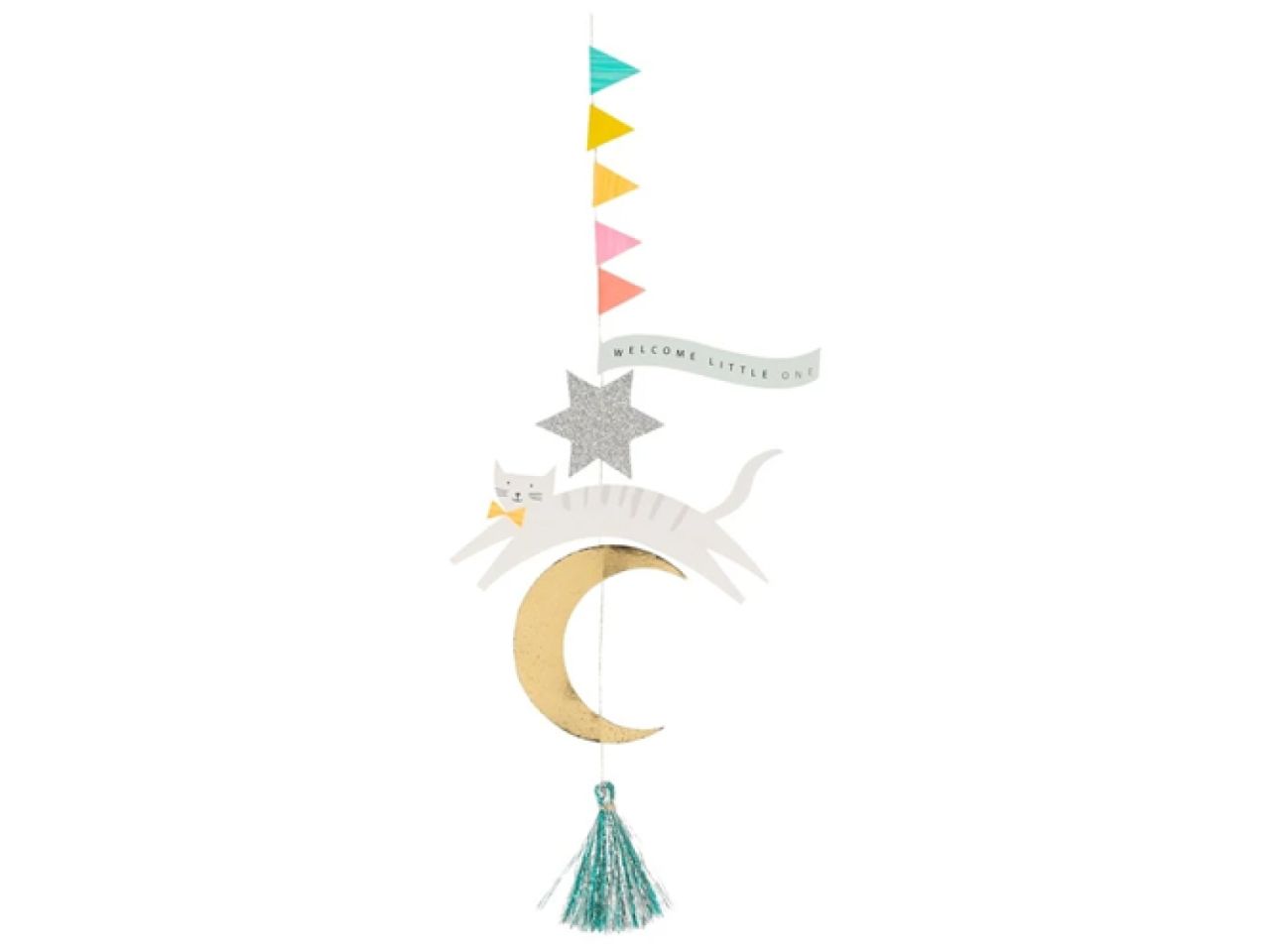 Meri Meri Karte Girlande Baby, Welcome little One