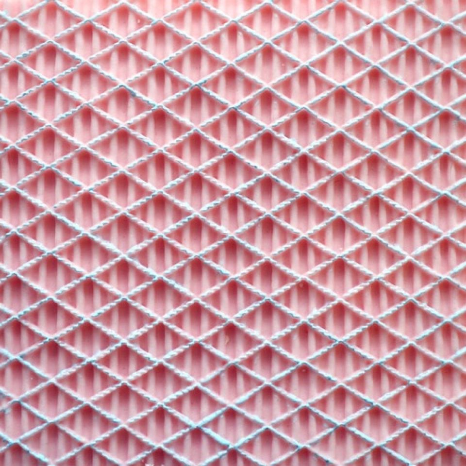 Fondantmatte aus Silikon Smocking