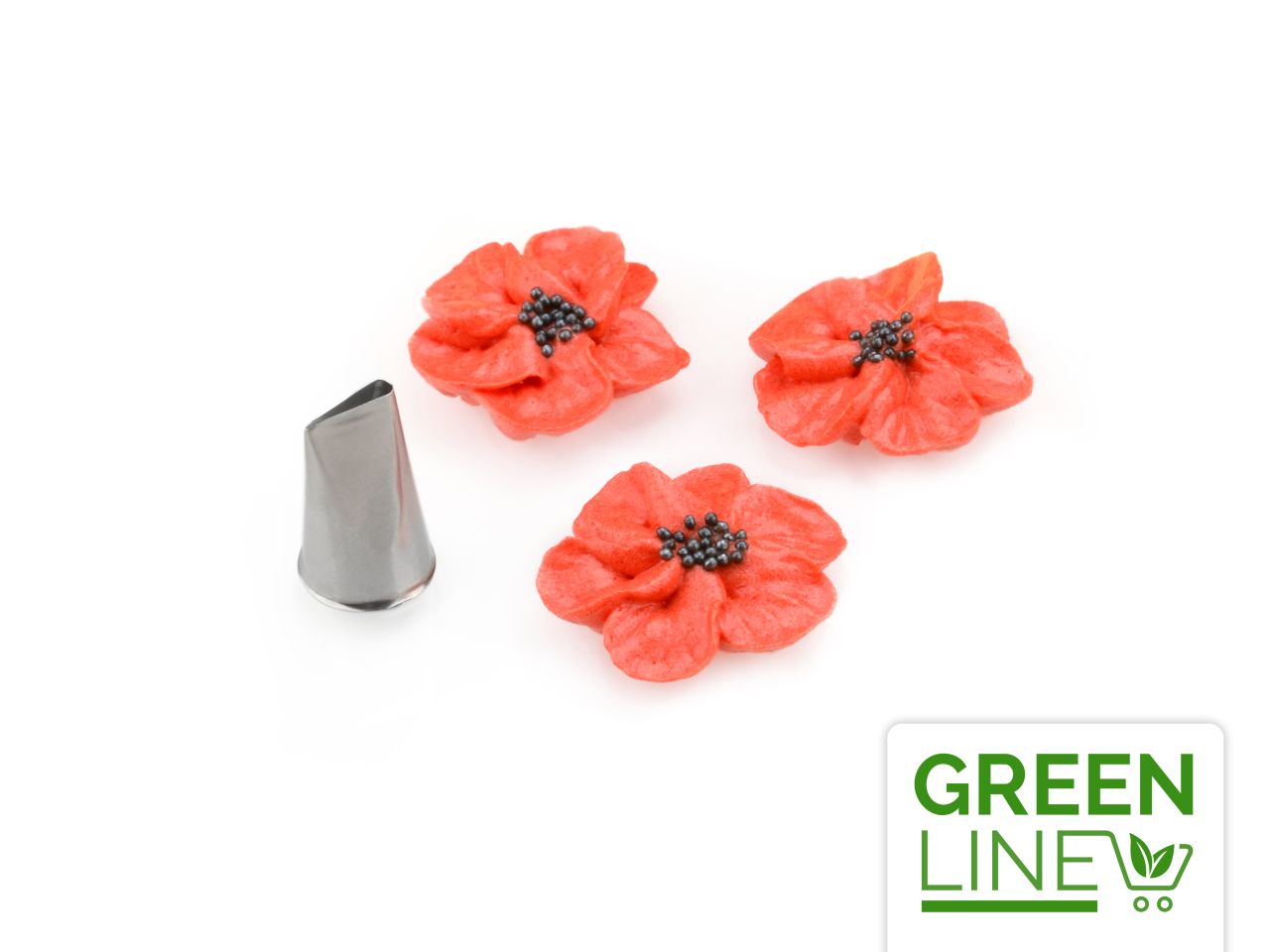Garniertülle Blütentülle extra klein, Edelstahl, GREENLINE