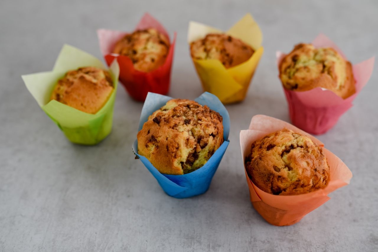 Muffins-Angebot zum Schulanfang