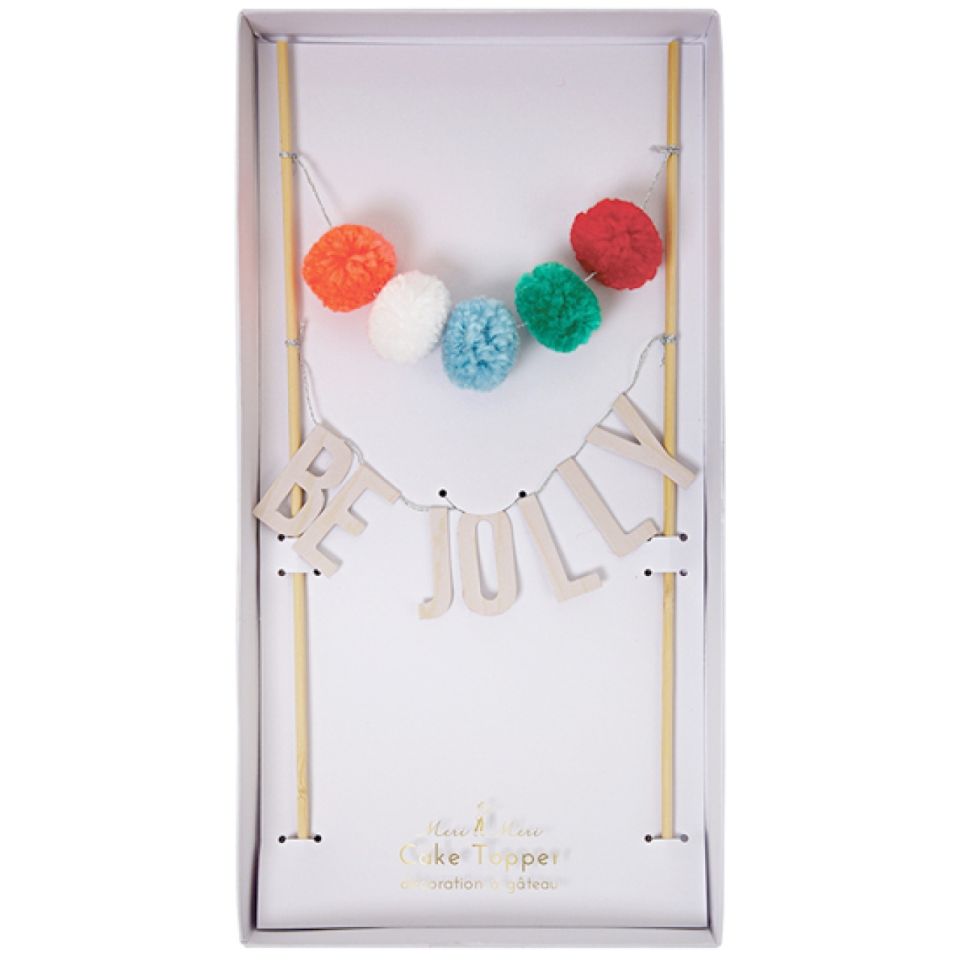 Meri Meri Torten-Topper Be Jolly, 24 cm