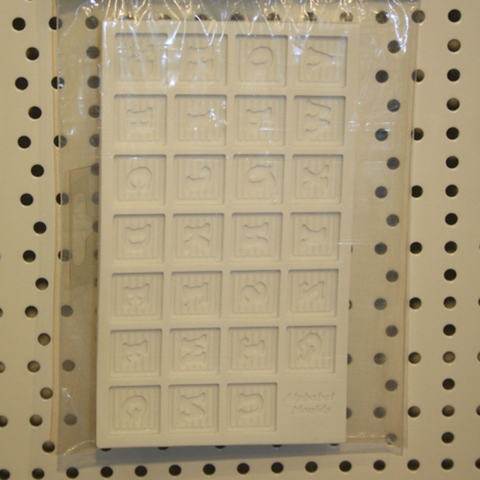 Fondantform Block Buchstaben 2,2 cm
