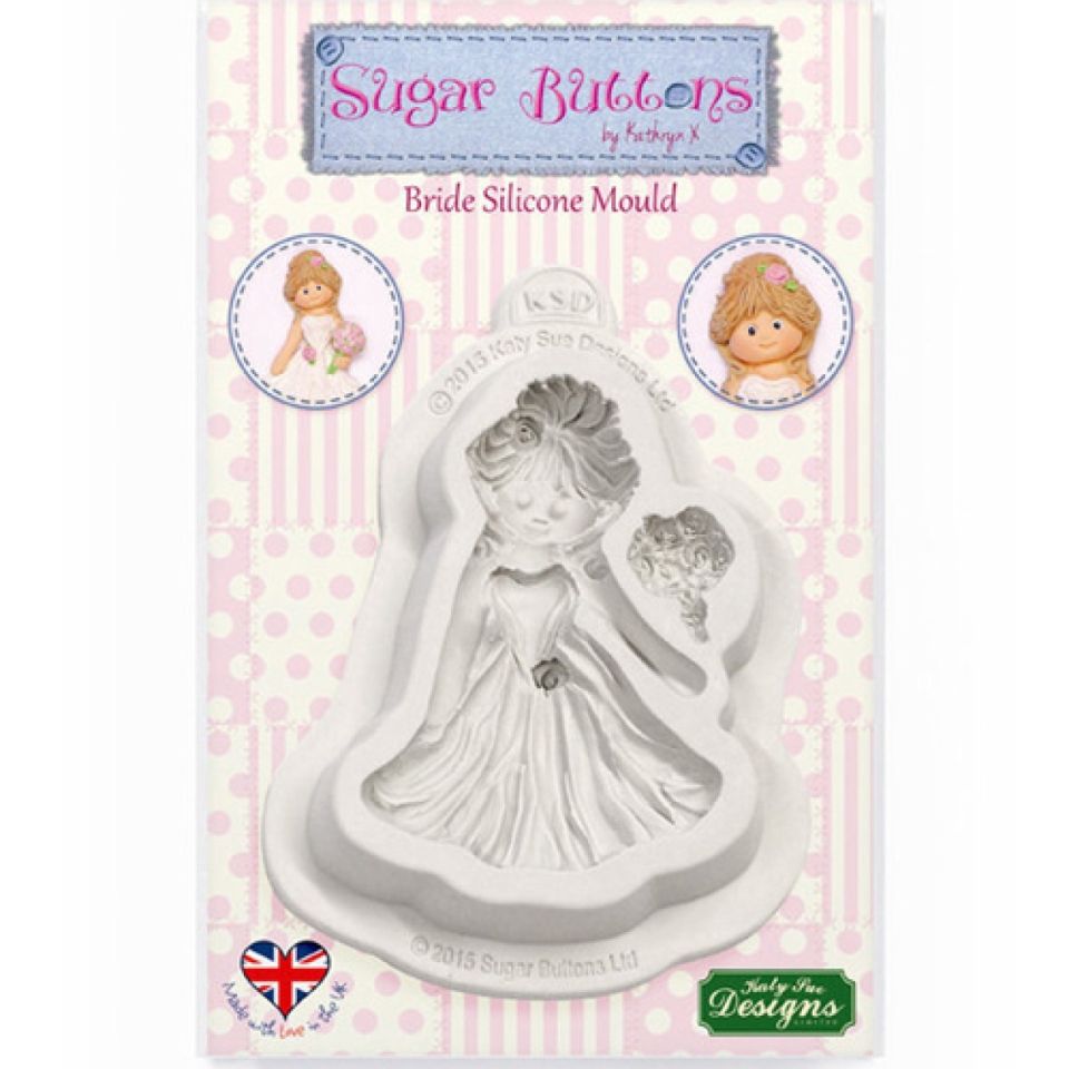 Fondantform Figur Braut (Frau)