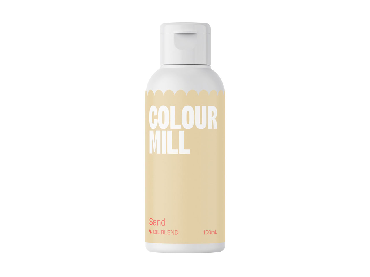 Colour Mill: Schokoladenfarbe Sand, 100 ml