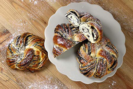 Mohnkringel - Hobbybäcker-Rezept