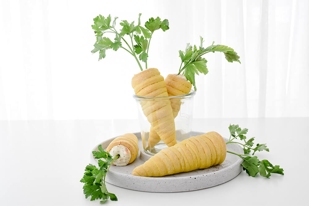 Hobbybaecker Rezept Herzhafte Karotten